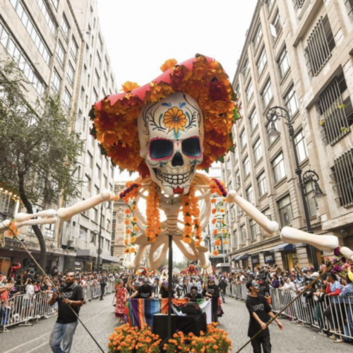 Deslumbra Oaxaca en Desfile del Día de Muertos en la CDMX